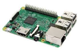 A Raspberry Pi model 3B